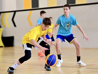 O medale w koszykówce 3x3 walczyły szkoły podstawowe